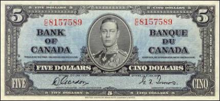 1937 Series - $5 Notes