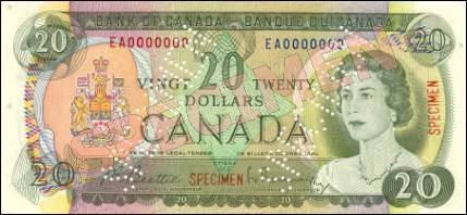 1969-1975 Series - $20 Notes