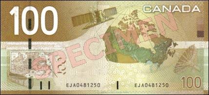 Canadian Journey Series - $100 Notes