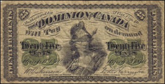Dominion of Canada - $0.25 Notes