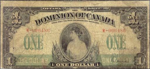 Dominion of Canada - $1 Notes